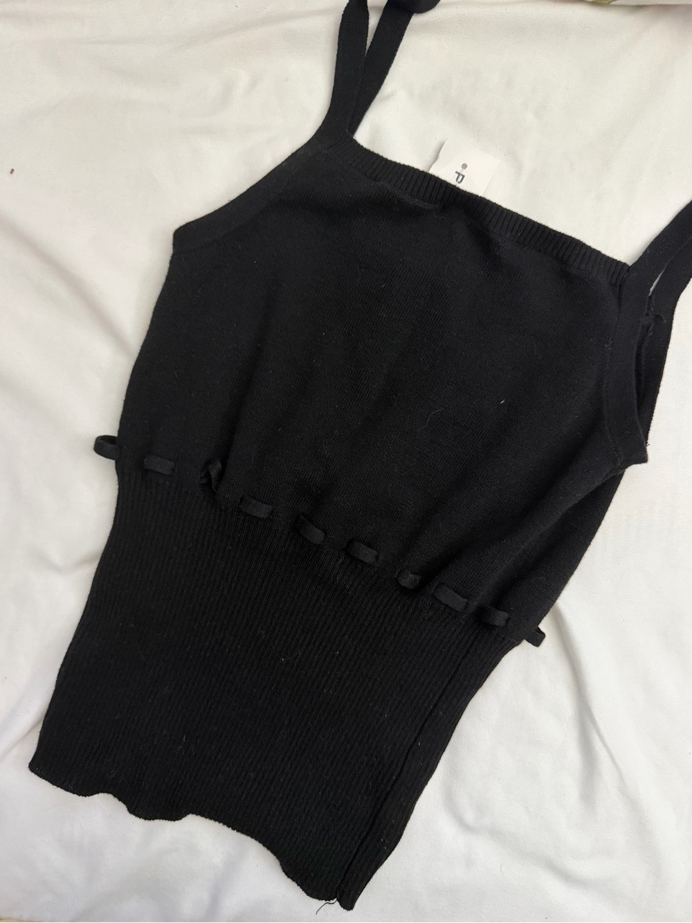 🖤 Brandy Melville Black Sandra Top - Picture 6 of 7